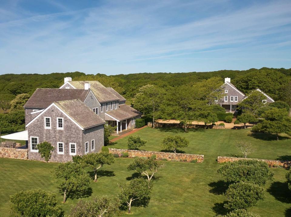 7) The cedar-shingled main residence is 6,456 square feet.