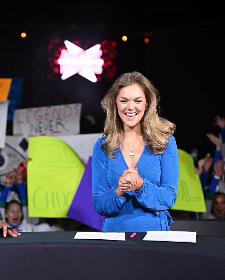 Maddie Gardner is now a television commentator for a sport she once wanted to leave behind.