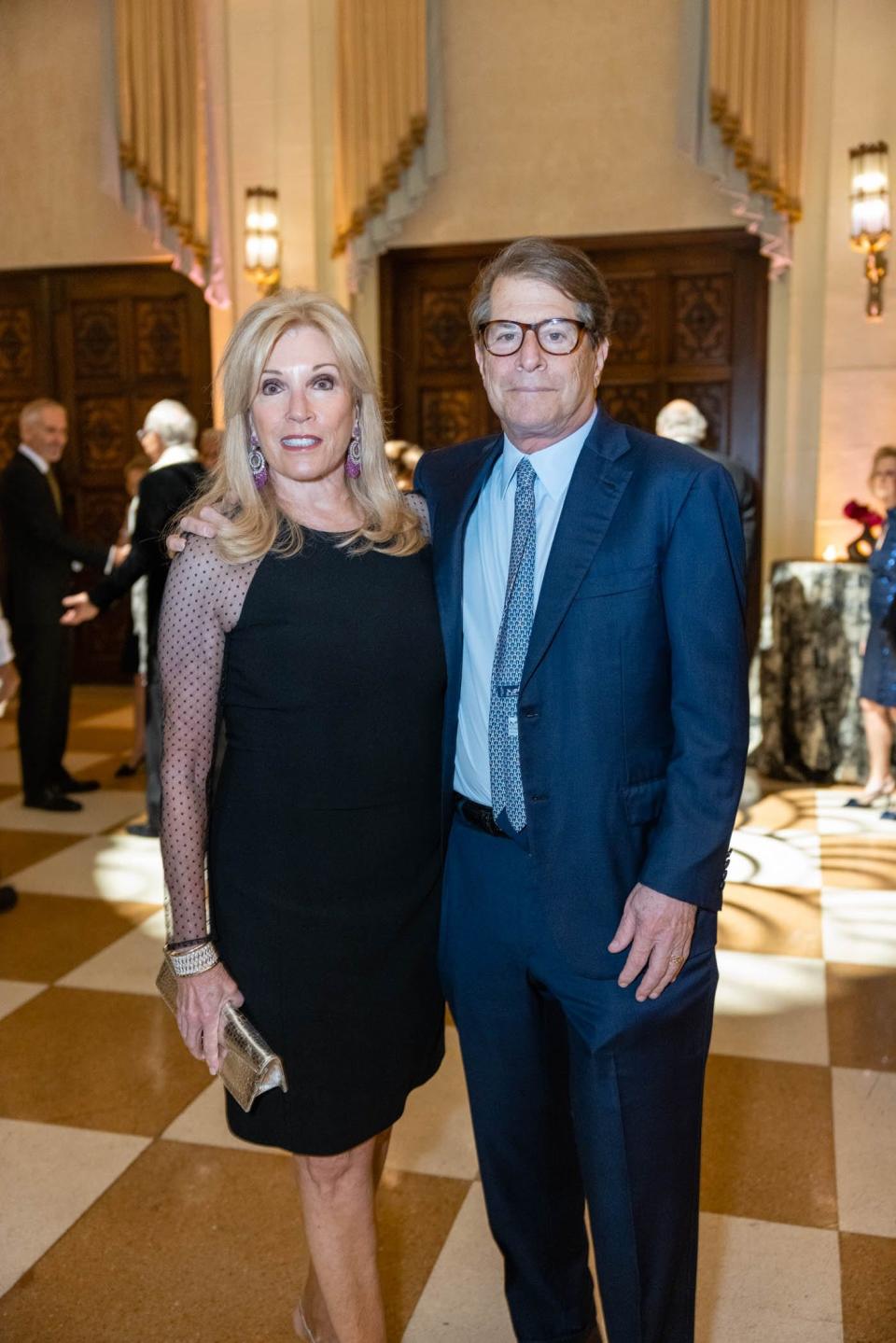 Michele and Howard Kessler at the MorseLife Health System dinner at The Breakers in December 2022. This year's dinner is set for Dec. 13 at The Breakers.