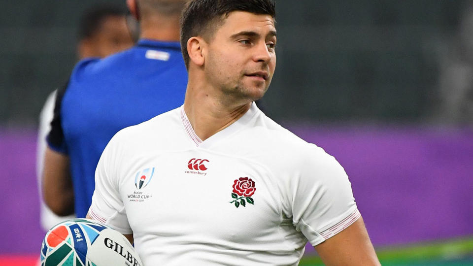 Ben Youngs, pictured here in action for England at the Rugby World Cup.