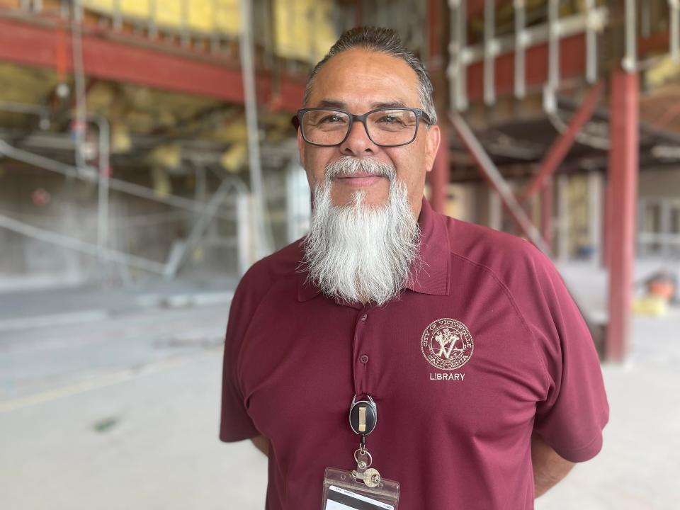 Victorville City Librarian Arnold Castro expressed his excitement about the city’s vision for a new and larger library, which will offer more services and programs for the community.