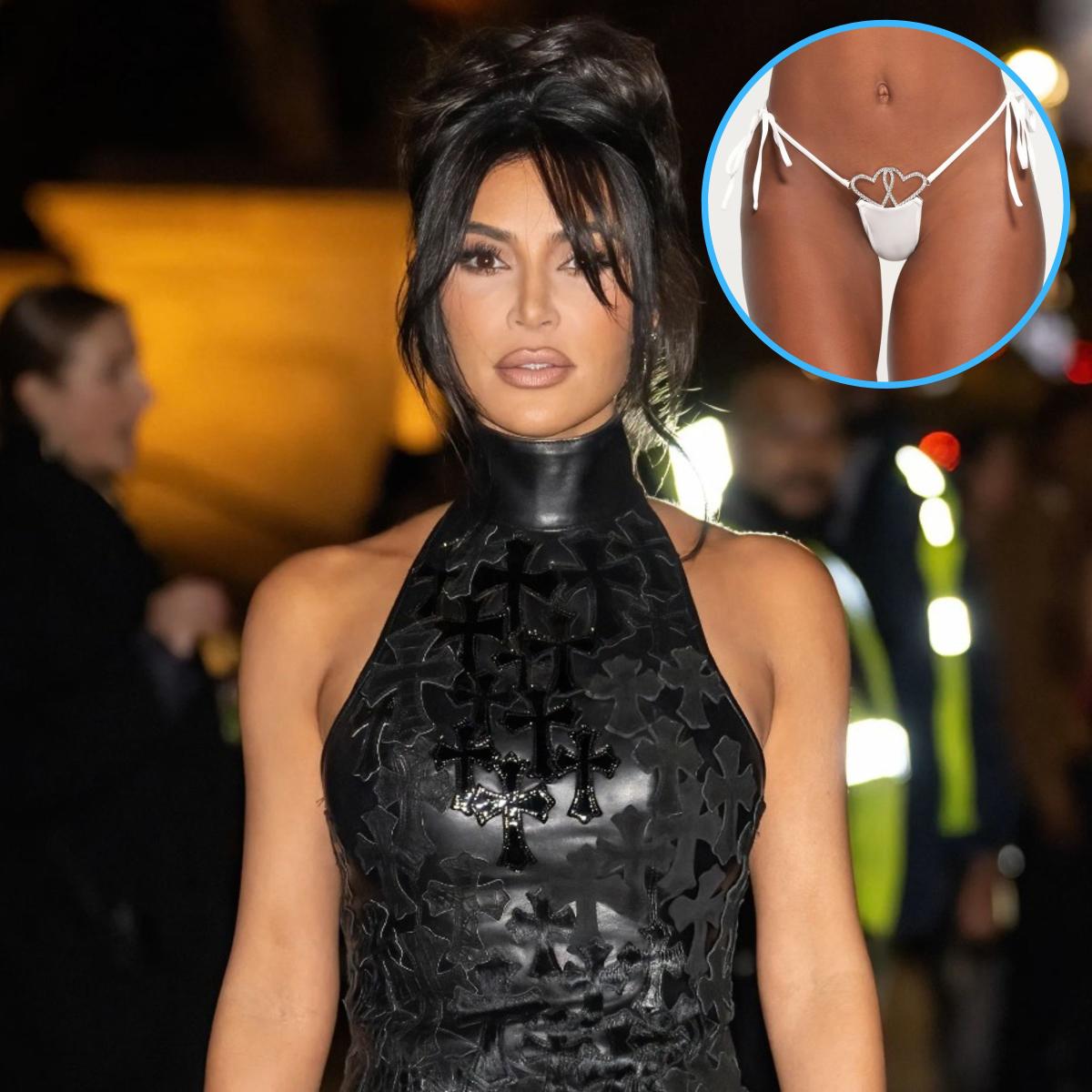 Kim Kardashian's 'Fits Everybody' Micro Thong Slammed For Being Too Small