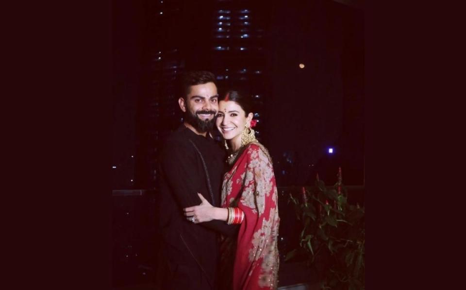 Just like last year, Anushka and Virat shared a set of captivating pics of them celebrating <em>karwa-chauth</em>. The Indian skipper suggested that he too was fasting on the day, and praying for the well-being of his better-half.The internet couldn't stop gushing over how madly in love they look.