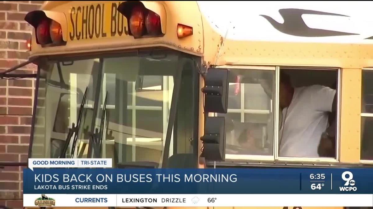 Lakota bus drivers end strike after reaching agreement