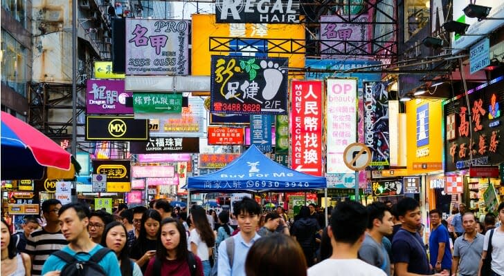 Downtown Hong Kong