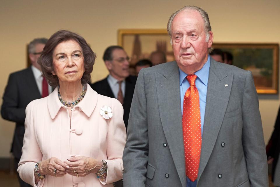 King Juan Carlos Queen Sofia of Spain