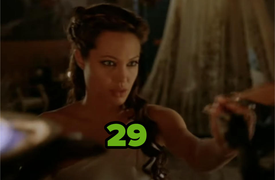 Angelina in a scene from the movie