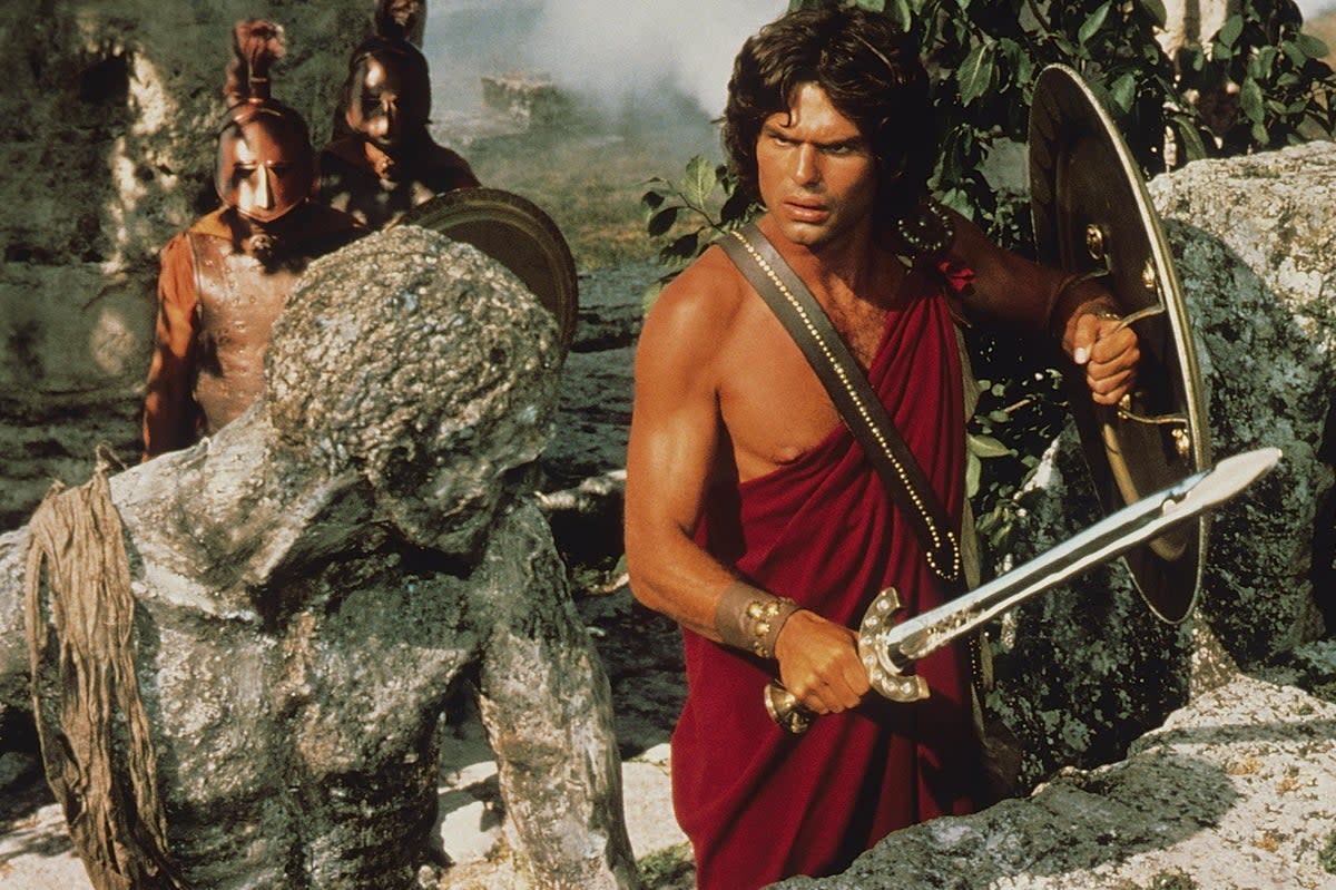 Breakout role: Hamlin as Perseus in the 1981 fantasy film ‘Clash of the Titans’ (Shutterstock)