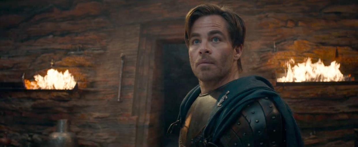 chris pine, dungeons  dragons honor among thieves