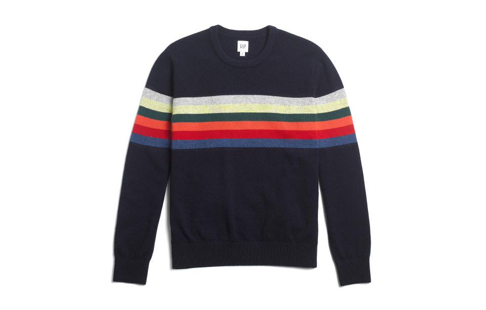 Stripe Crewneck Sweater