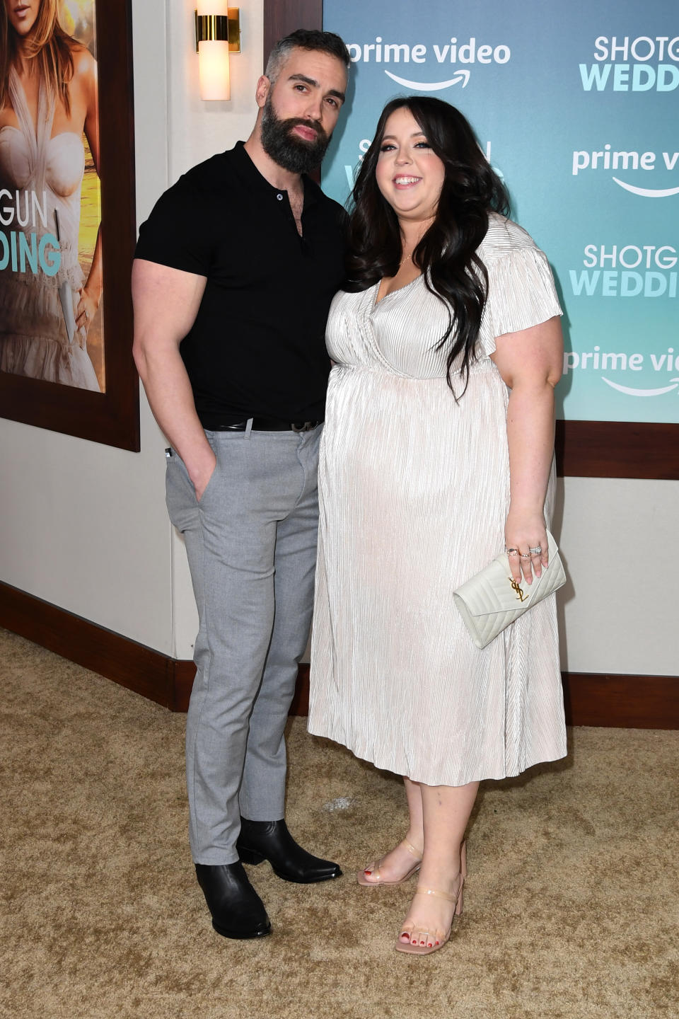 Alicia McCarvell with her husband, Scott. (Photo by JC Olivera/WireImage)