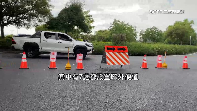 全國15座國道服務區，其中就有7座開闢「聯外道路」。