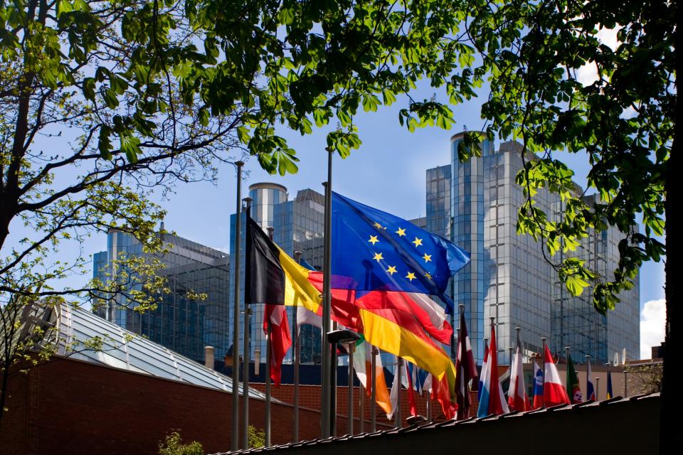 Part of the European Parliament campus in Brussels (Getty Images)