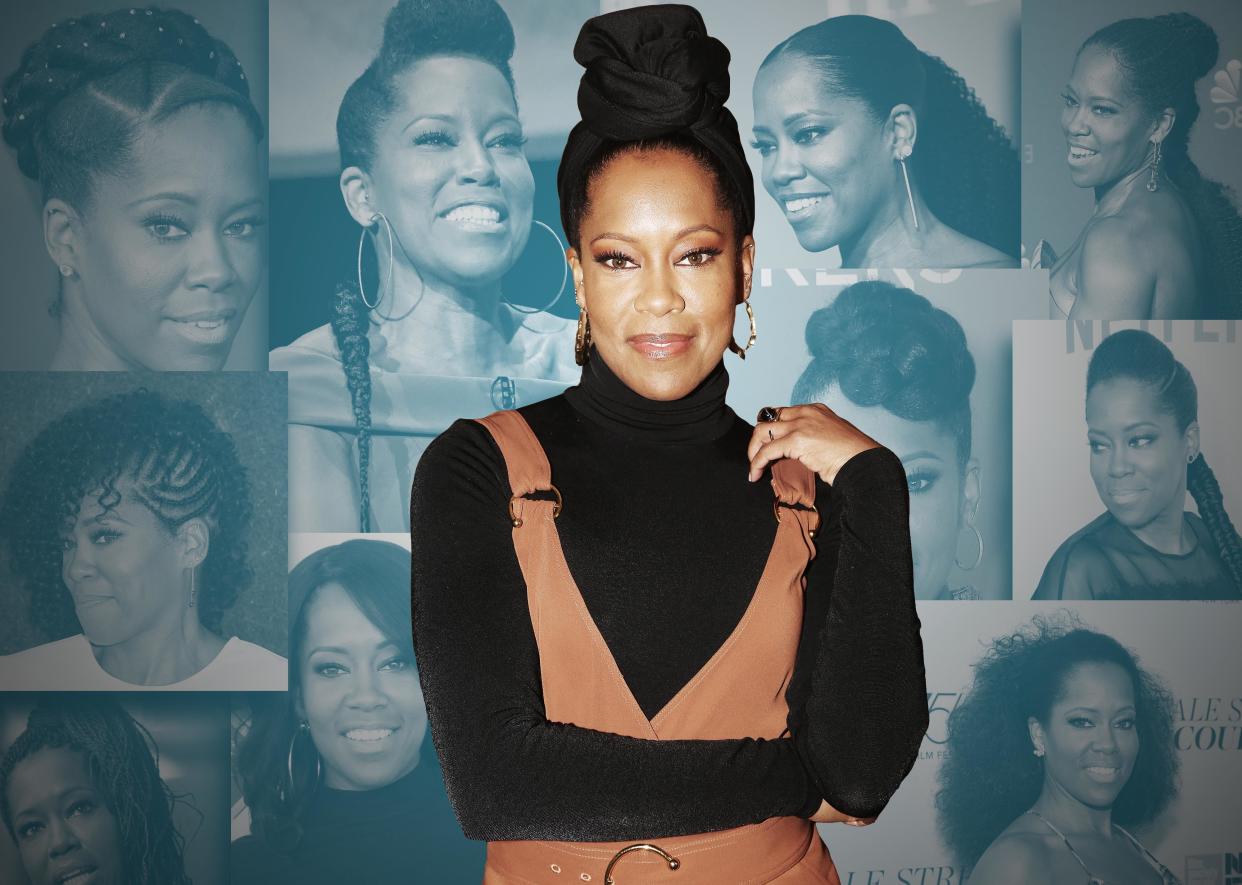 Regina King won a New York Film Critics Circle award for her performance in "If Beale Street Could Talk."&nbsp; (Photo: Illustration: Damon Dahlen/HuffPost; Photos: Getty)