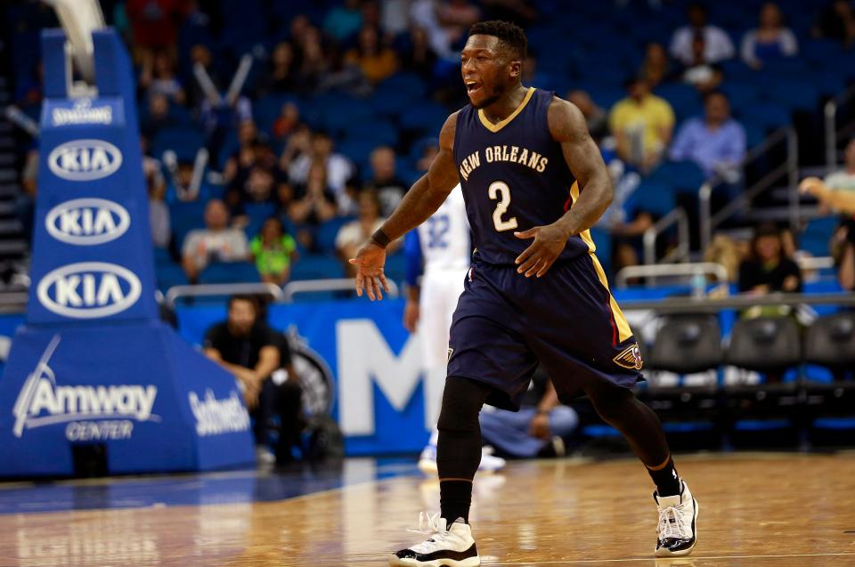Nate Robinson played with the New Orleans Pelicans in his final NBA season.