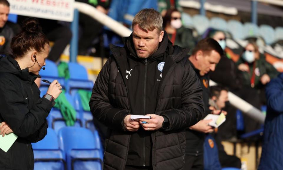Grant McCann renews acquaintances with Hull as manager of Peterborough.