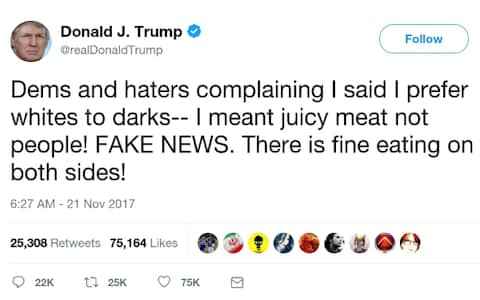 trump tweet - Credit: trump tweet