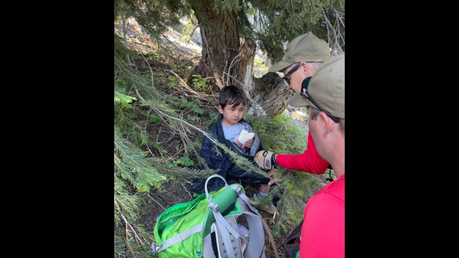 Christian Ramirez. 4, was found by search and rescue teams after getting lost and spending the night in the wilderness near the Rancheria Campground at Huntington Lake on June 21, 2024. (Fresno County Sheriff's Office)