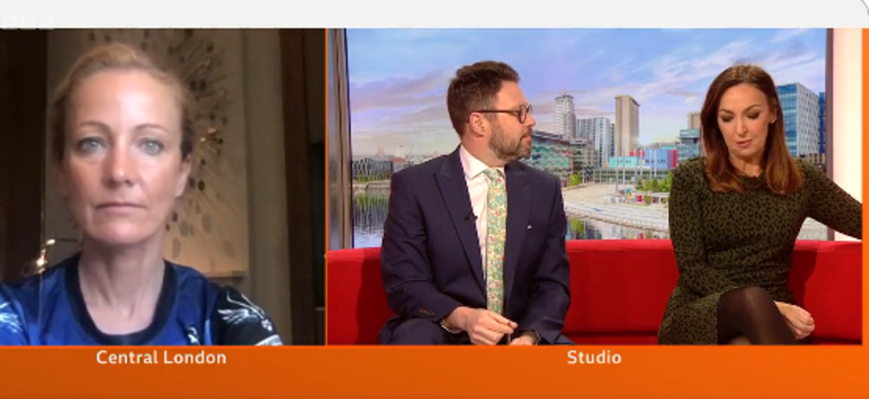 Paterson on Monday’s BBC Breakfast (BBC)