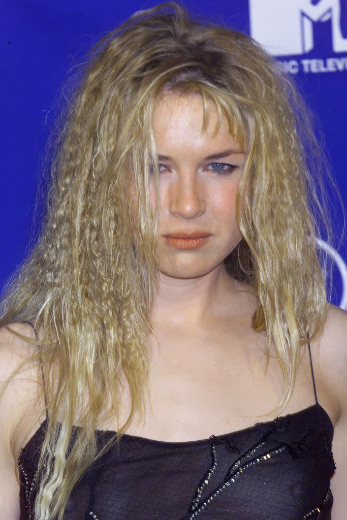 Actress Renee Zellweger at the MTV Video Music Awards in 1999