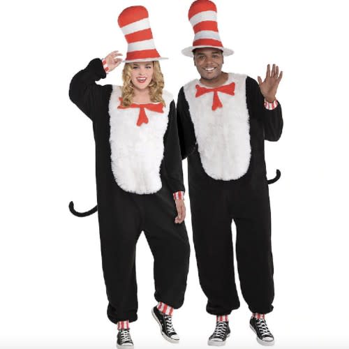 Plus-Size Cat in the Hat Costume. (Photo: Party City)