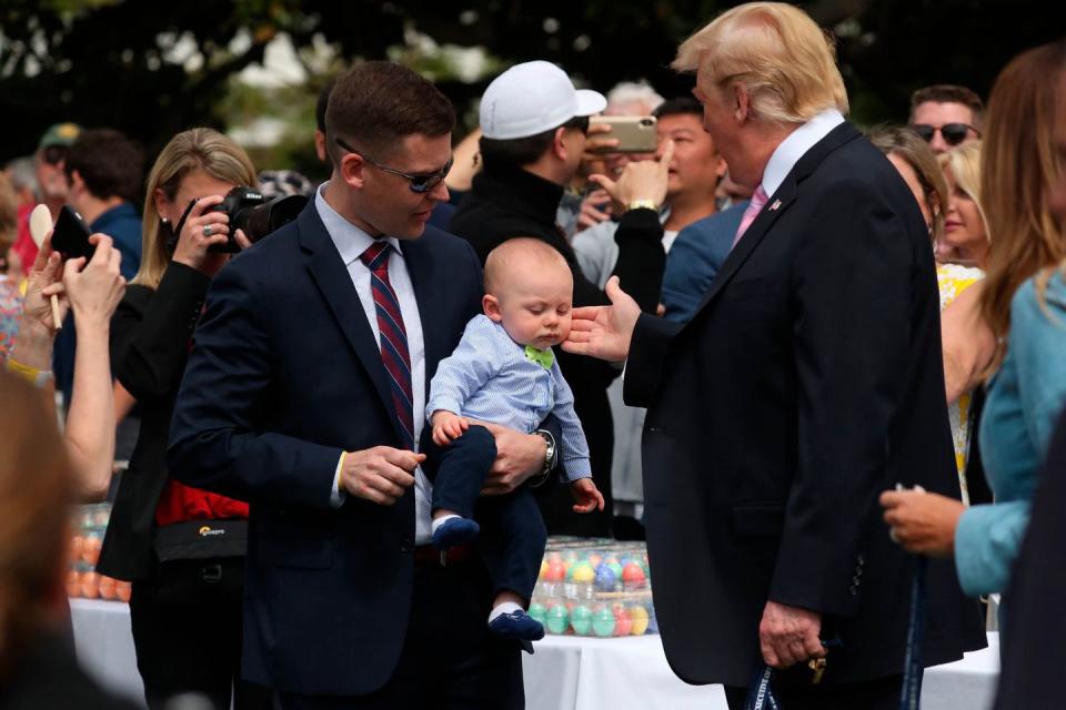 The Annual Easter Egg Roll at Trump's White House Was a Very Weird Scene