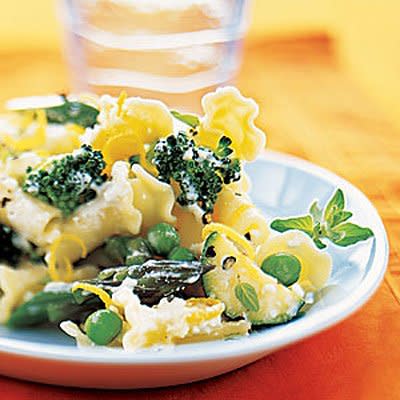 Campanelle With Summer Vegetables