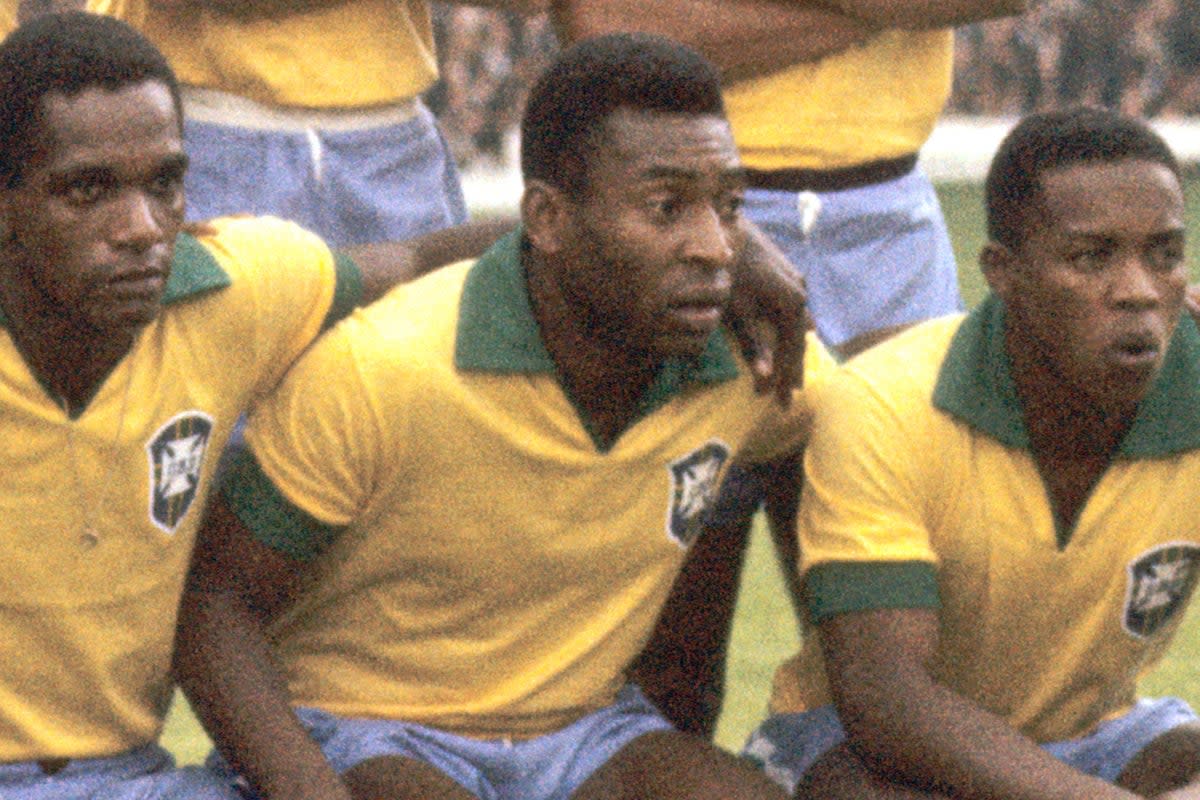 Pele won three World Cups with Brazil (PA) (PA Archive)