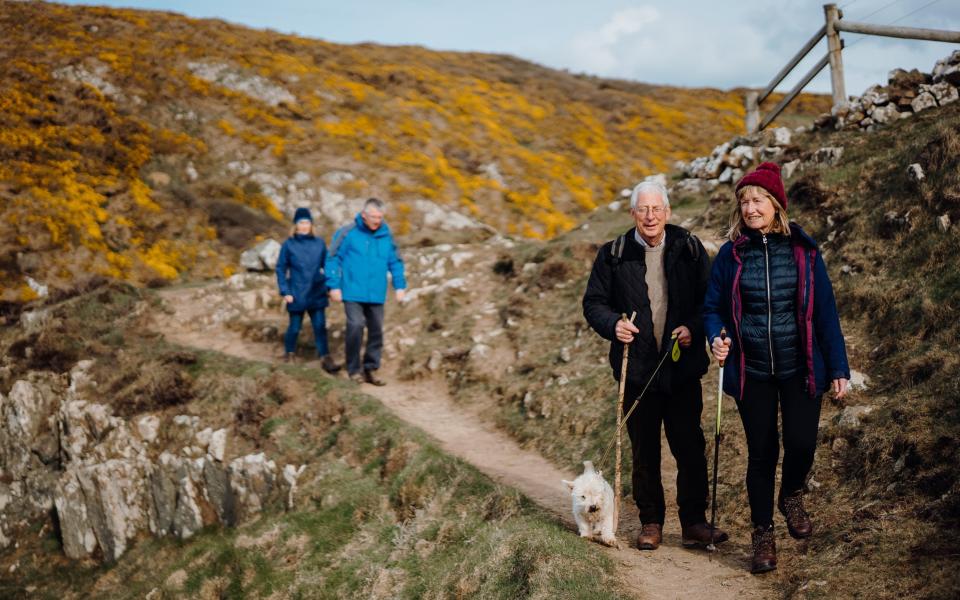 winter pembrokeshire walking holidays wales