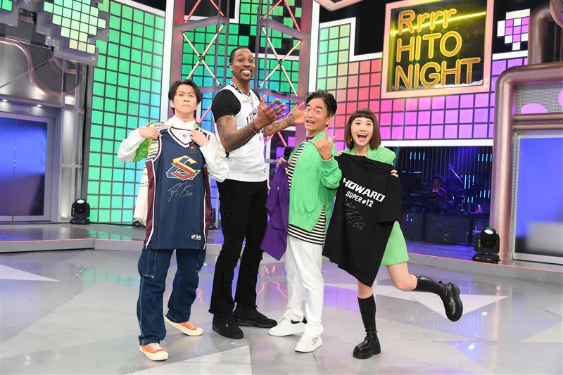 陳漢典（左起）、魔獸、吳宗憲、Lulu同台《綜藝大熱門》。
