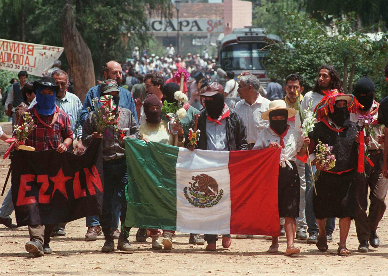 Image: Zapatista National Liberation Army (Jorge Silva / AFP via Getty Images)