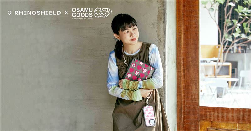 OSAMU GOODS 系列 iPad 保護殼。（圖／品牌業者提供）