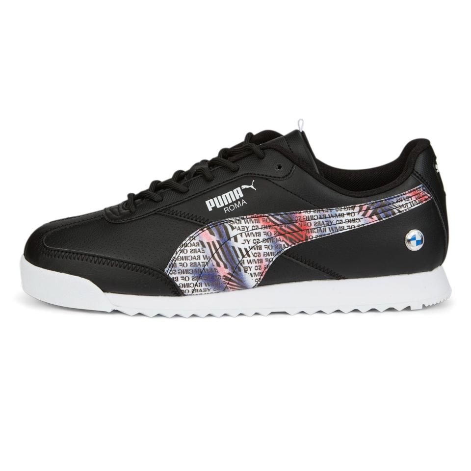 <p><a href="https://go.redirectingat.com?id=74968X1596630&url=https%3A%2F%2Fus.puma.com%2Fus%2Fen%2Fpd%2Fbmw-m-motorsport-roma-via-shoes%2F307238&sref=https%3A%2F%2Fwww.bestproducts.com%2Fcars%2Fg2115%2Fgifts-for-car-lovers%2F" rel="nofollow noopener" target="_blank" data-ylk="slk:Shop Now;elm:context_link;itc:0;sec:content-canvas" class="link ">Shop Now</a></p><p>BMW M Motorsport Roma Via Shoes</p><p>puma.com</p><p>$60.00</p>