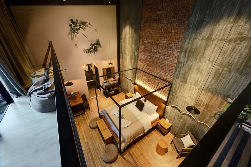 豪華庭院閣樓Deluxe Garden Loft（2∼4人閣樓），約22.2坪，適合雙人、也適合家庭度假。攝影/相 王基守