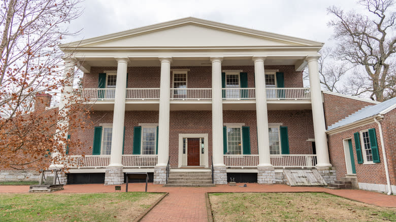 Andrew Jackson Hermitage mansion.