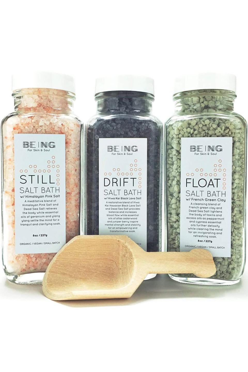 Live By Being Bath Salt Spa Gift Set Collection