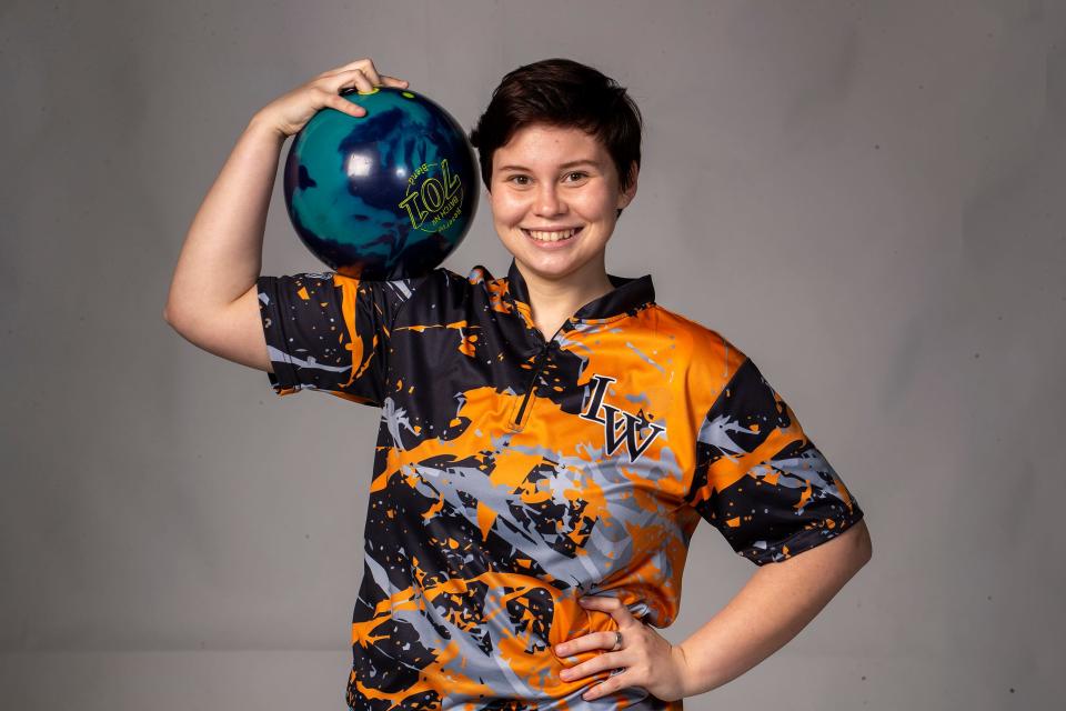 All County Bowler - Lake Wales High School - Grace Davis in Lakeland Fl.. Monday December 11,2023.
Ernst Peters/The Ledger
