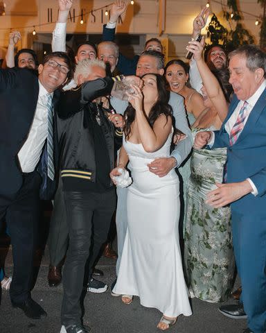 <p>Alli Rockafellow of <a href="https://www.instagram.com/allielizabethphoto" data-component="link" data-source="inlineLink" data-type="externalLink" data-ordinal="1">Alli Elizabeth Photo</a>, a NJ based wedding photographer</p> Guy Fieri crashes couple's wedding in New Jersey.