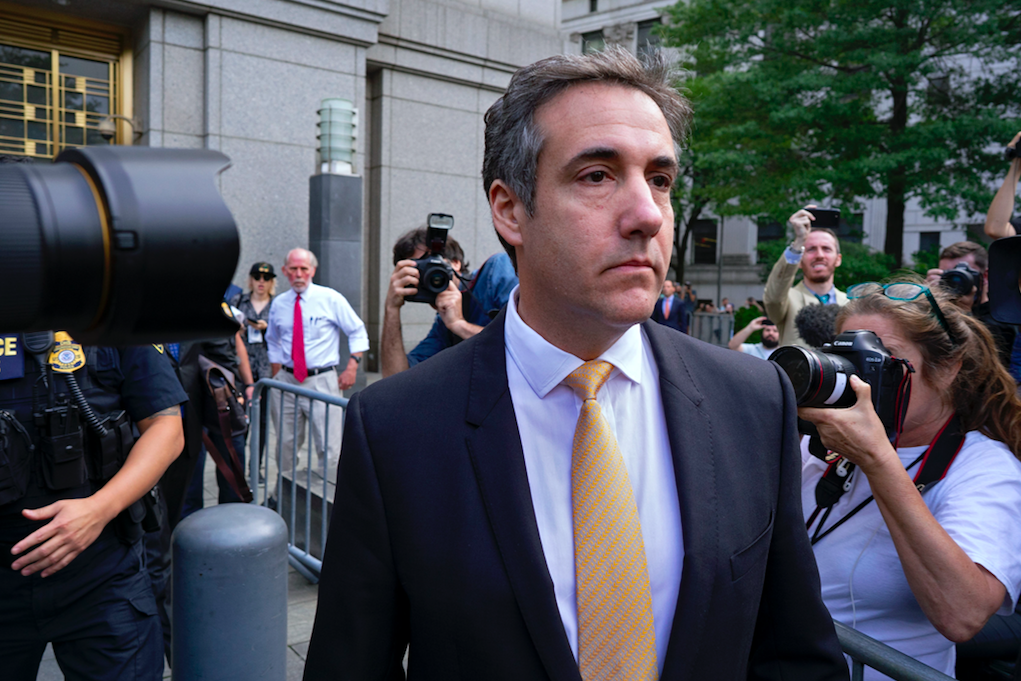 <em>The other charges Cohen pleaded guilty to involve bank fraud and income tax evasion (AP)</em>