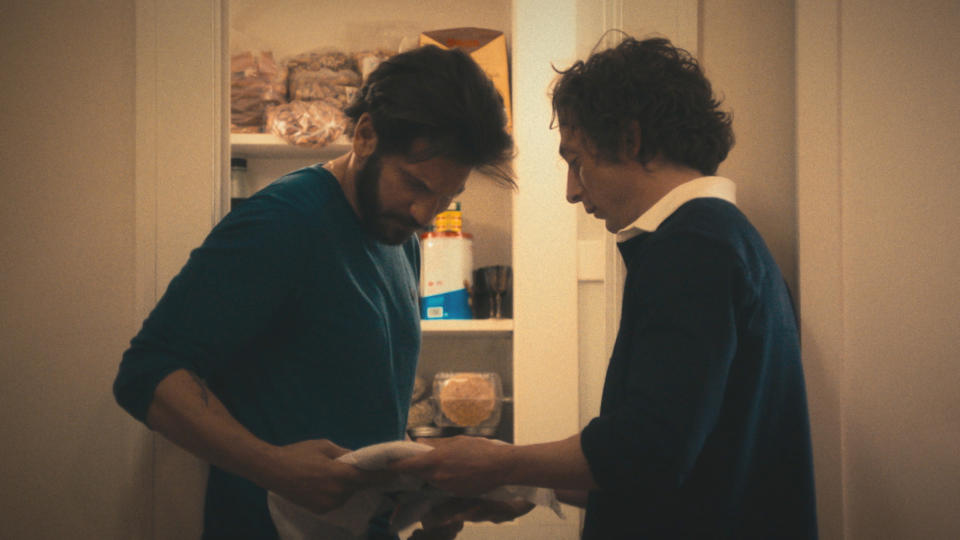 Jon Bernthal and Jeremy Allen White in Season Two of 'The Bear.'