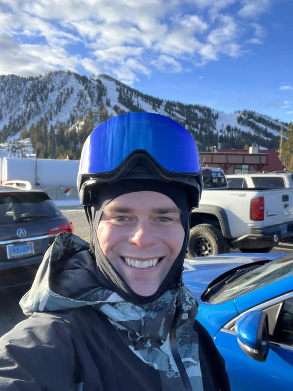 Cheesin' for a reason. Thanks for an awesome day on snow, Mt. Rose!<p>Matt Lorelli/POWDER Magazine</p>