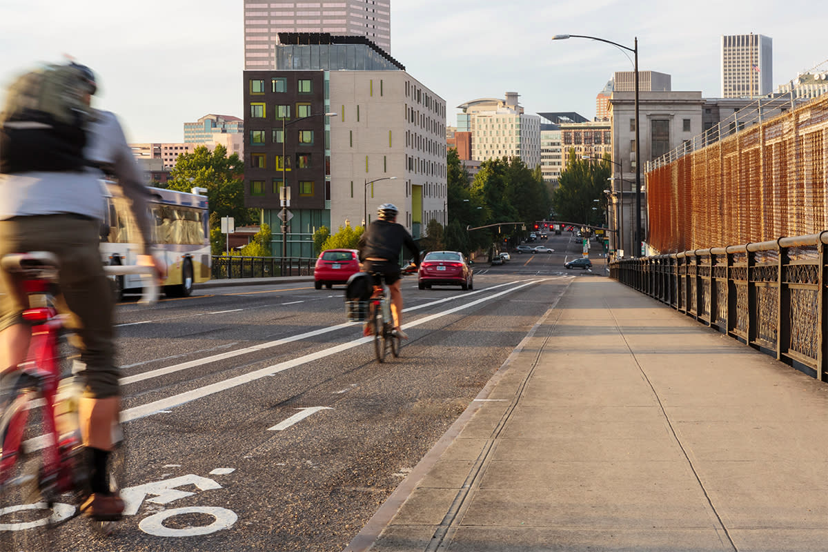 oregon bike lane