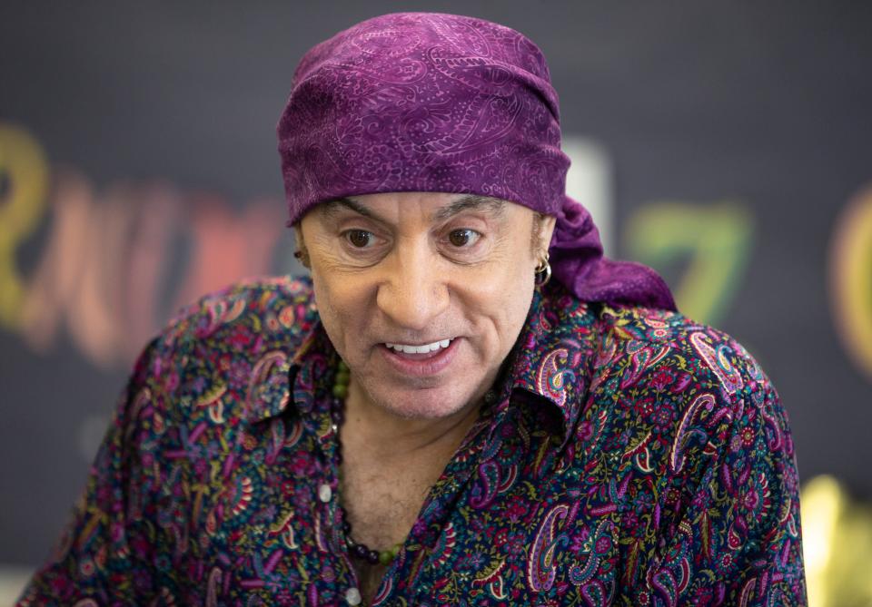 Musician and actor Steven Van Zandt in Asbury Park, NJ Tuesday, Feb. 27, 2024