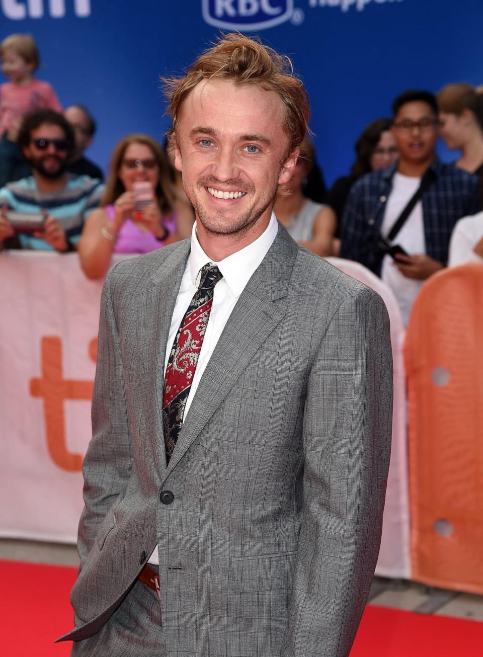 L'acteur Tom Felton en 2016 - KEVIN WINTER / GETTY IMAGES NORTH AMERICA / Getty Images via AFP