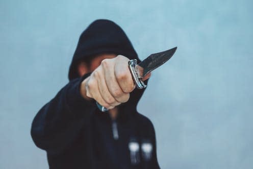   <span class="attribution"><a class="link " href="https://www.shutterstock.com/image-photo/man-attack-knife-guy-hand-wearing-748504666" rel="nofollow noopener" target="_blank" data-ylk="slk:Shutterstock/diy13;elm:context_link;itc:0;sec:content-canvas">Shutterstock/diy13</a></span>