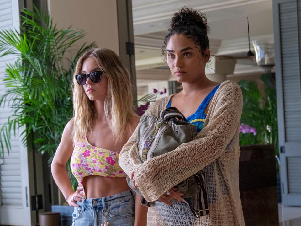 <h1 class="title">Sydney Sweeney and Brittany O'Grady</h1>