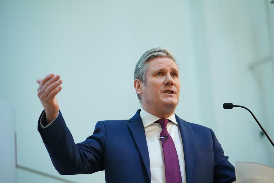 Labour leader Sir Keir Starmer has reiterated his call for Boris Johnson to resign (Dominic Lipinski/PA) (PA Wire)