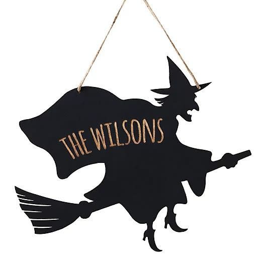 Witch Hanging Wall Plaque