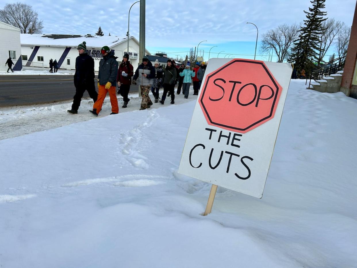 The Saskatchewan Teachers' Federation announced job action for Monday, Tuesday and Wednesday so far. (Trevor Bothorel/CBC - image credit)