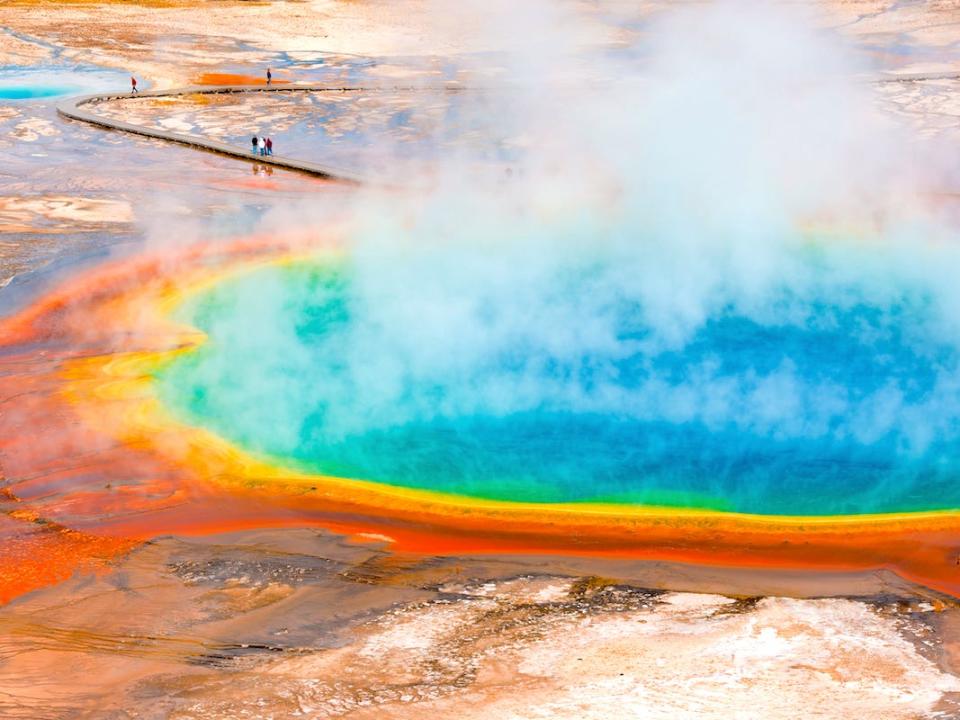 Grand Prismatic Spring.